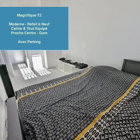 Apartamento Magnifique T2 Refait à Neuf - Calme&tout Equipé Avec Parking *